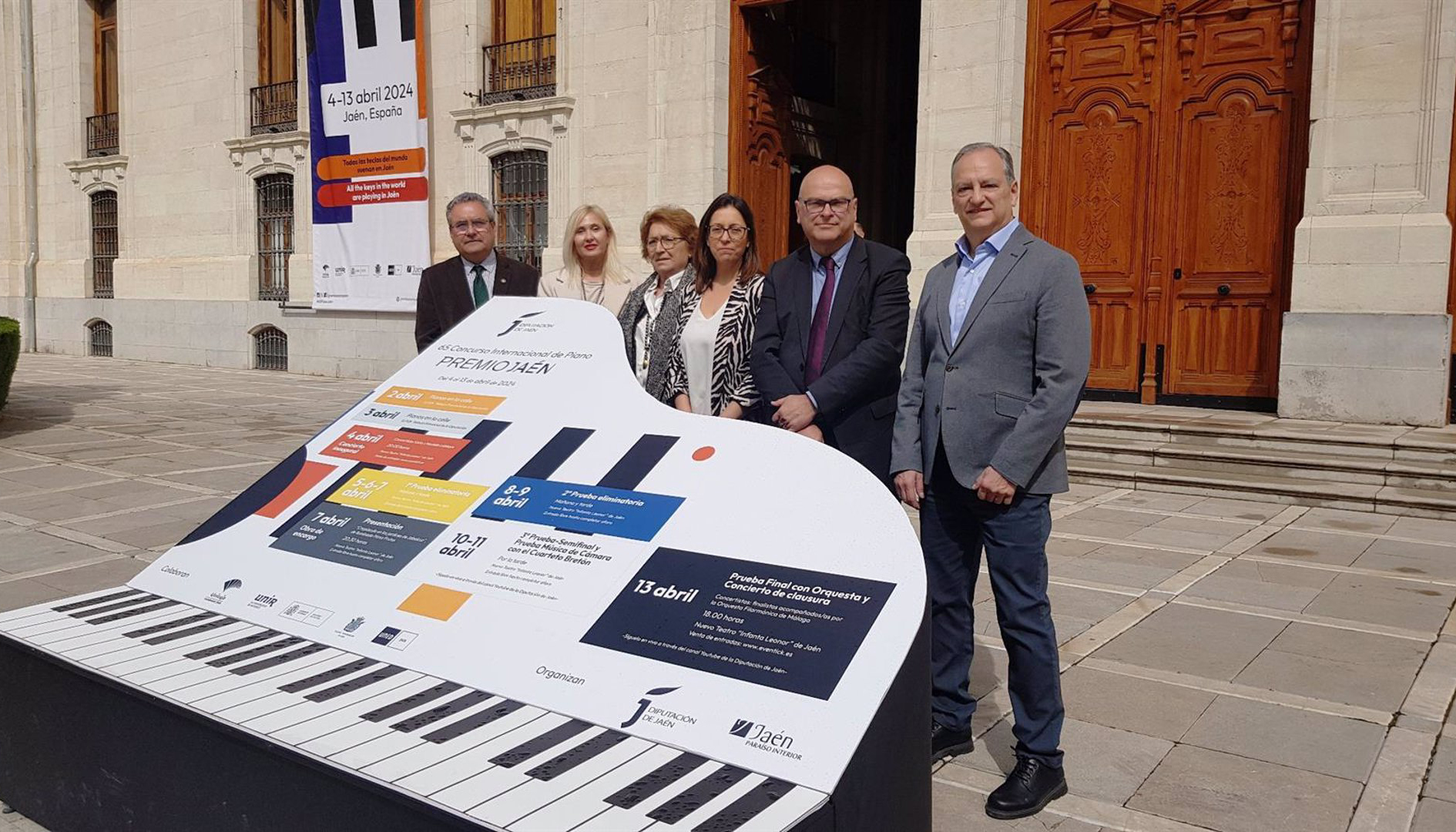 Un total de 98 pianistas de 23 países se inscriben en el 65º Concurso Internacional de Piano Premio Jaén
