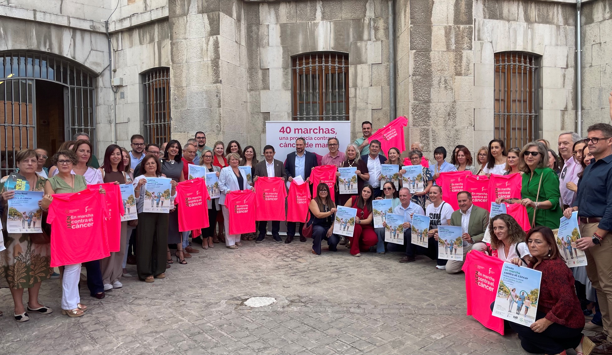 Torredonjimeno se suma al circuito provincial “40 marchas, una provincia contra el cáncer de mama”