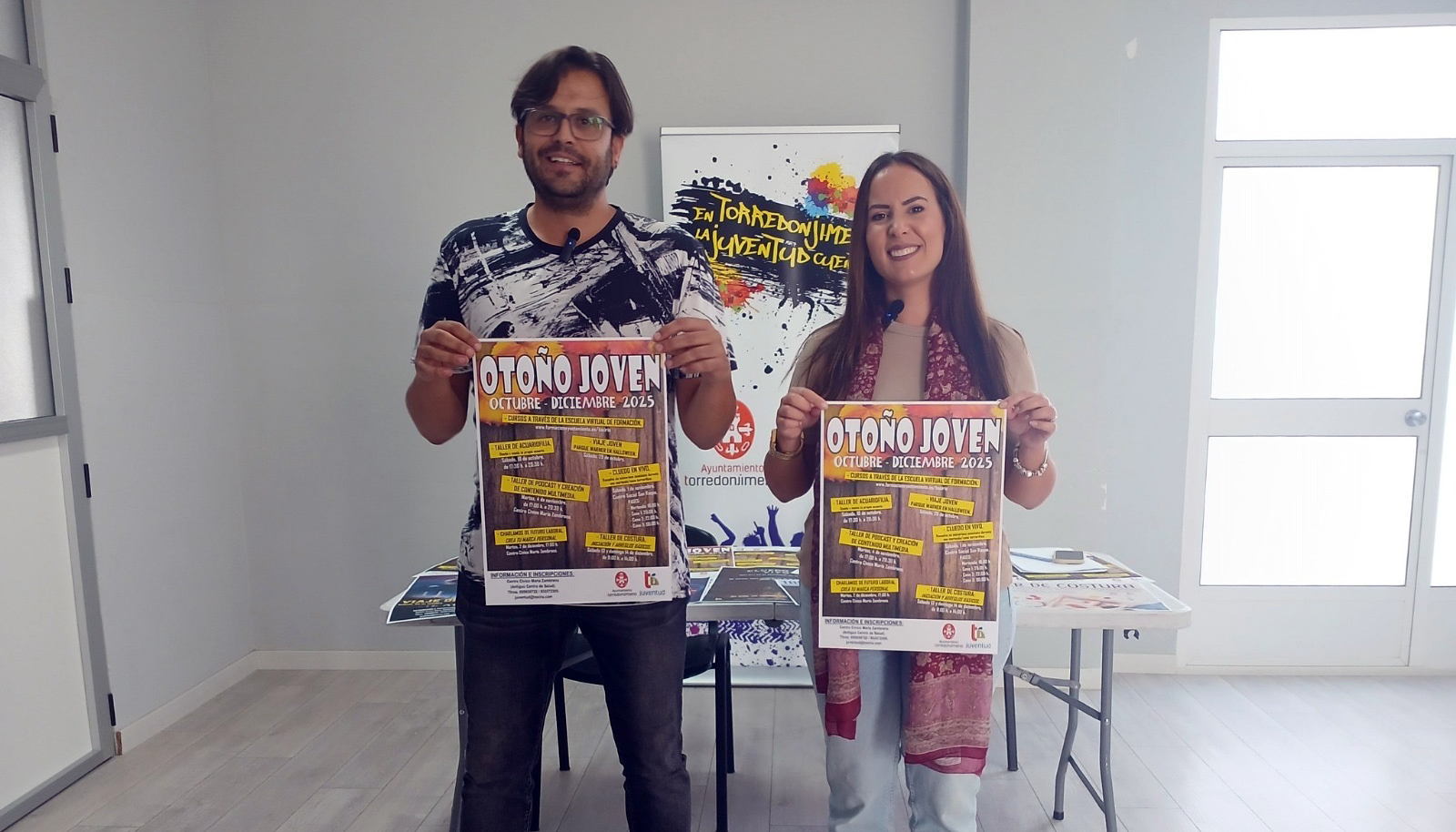 Torredonjimeno presenta su programa “Otoño Joven 2025” con siete propuestas innovadoras para la juventud
