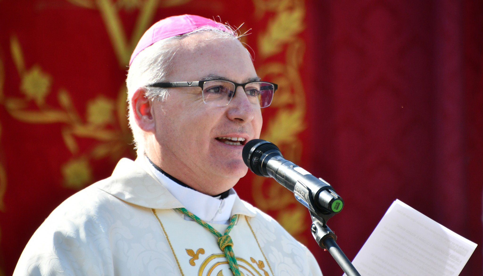 El obispo agradece a todas las personas que han hecho posible el Rosario Magno