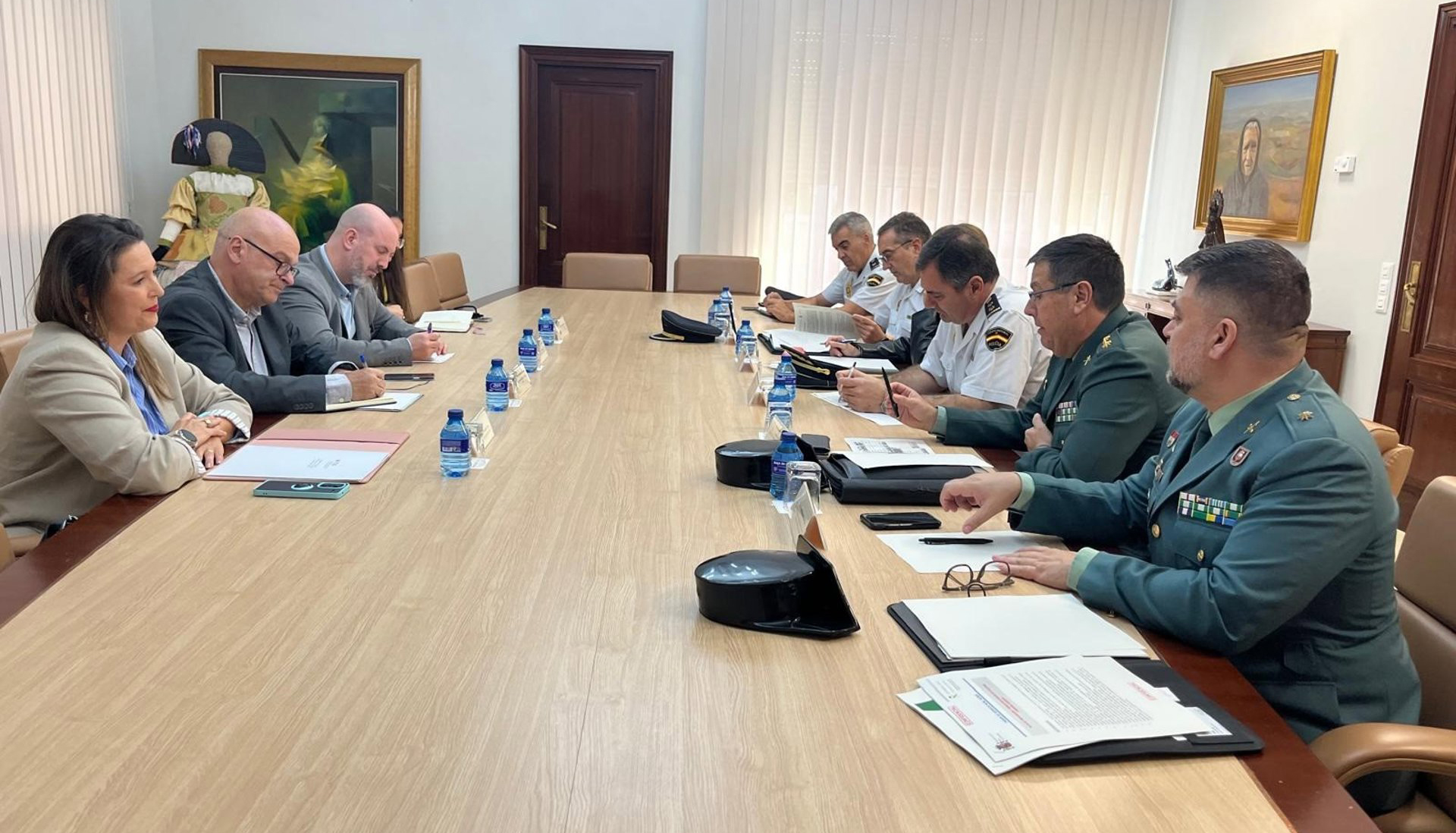 Incremento de la presencia policial en las zonas rurales para velar por la seguridad en la campaña de aceituna
