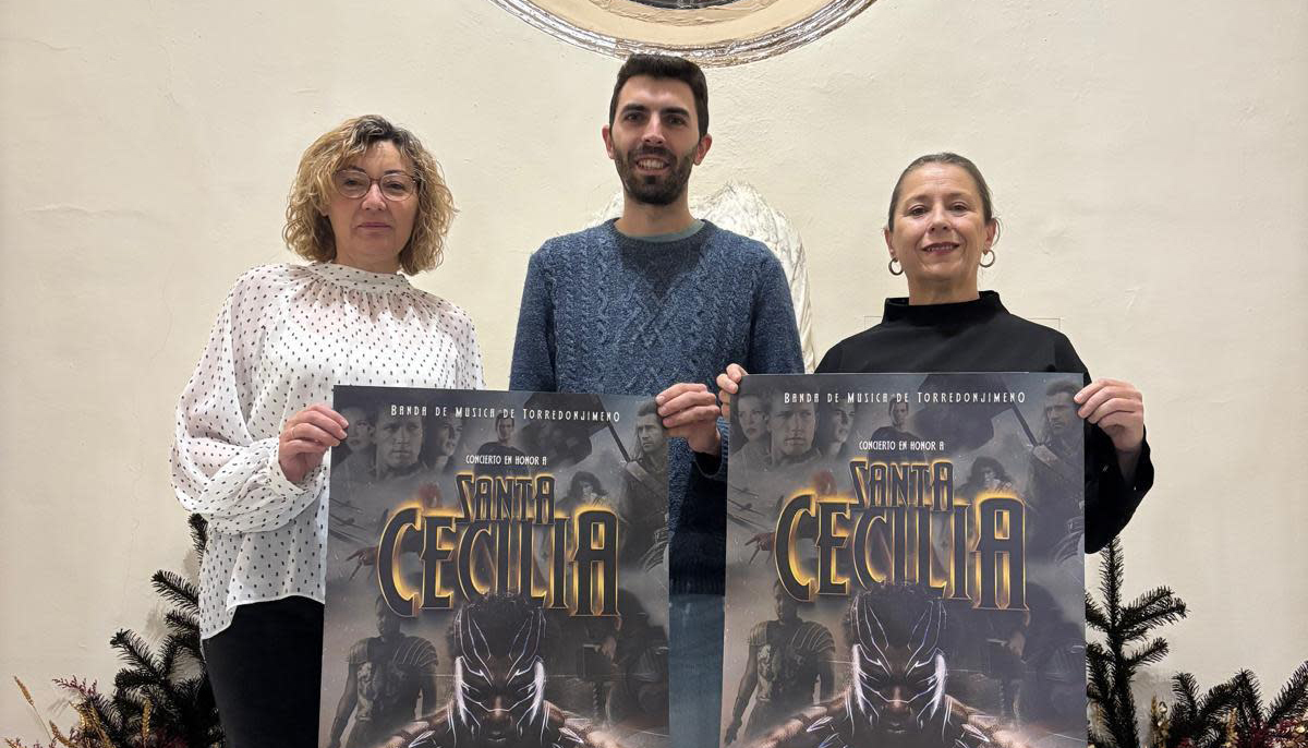 La Banda de Música de Torredonjimeno presenta un concierto épico para celebrar Santa Cecilia