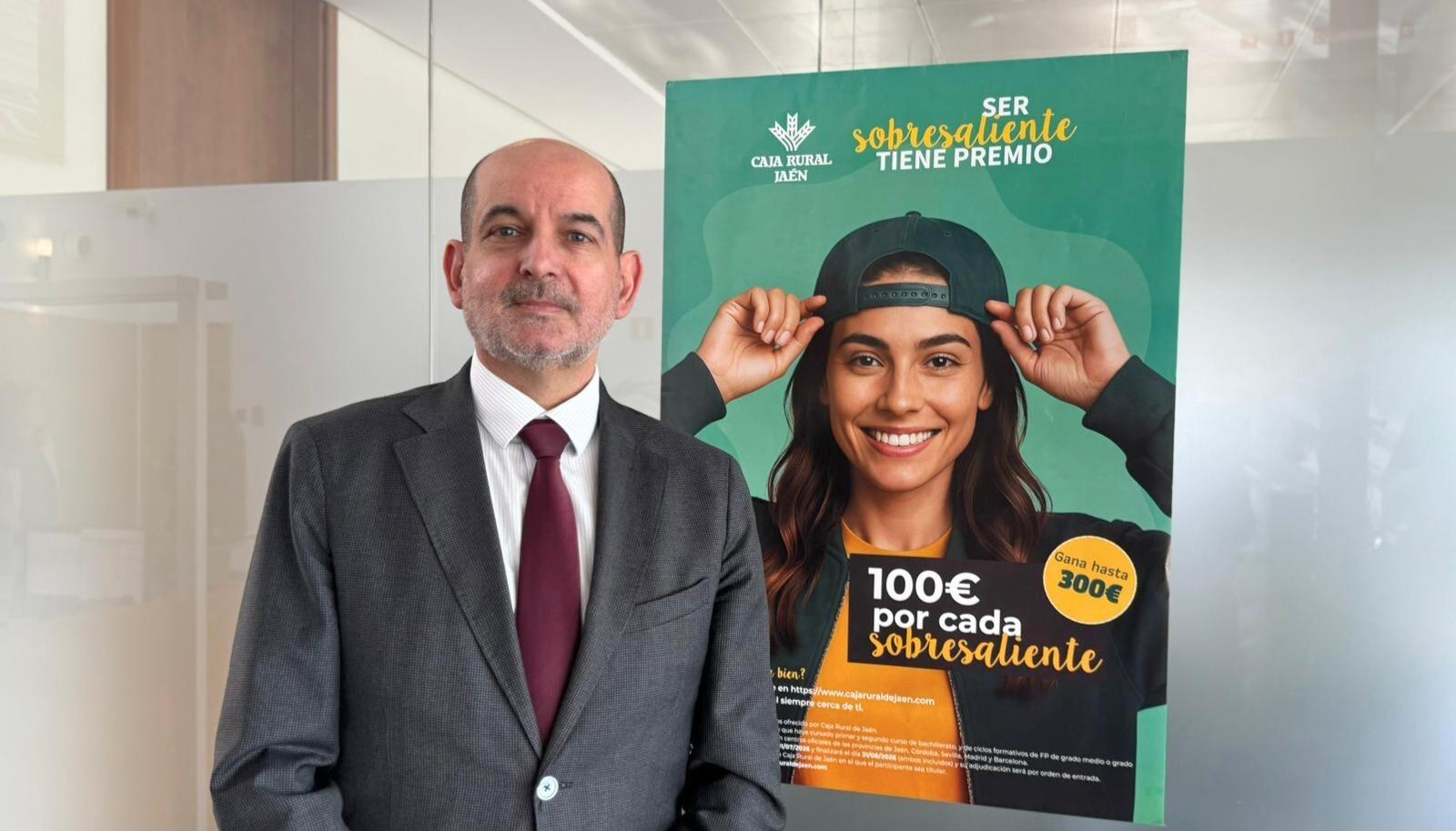 Caja Rural de Jaén premiará con hasta 300 euros a los estudiantes con sobresaliente