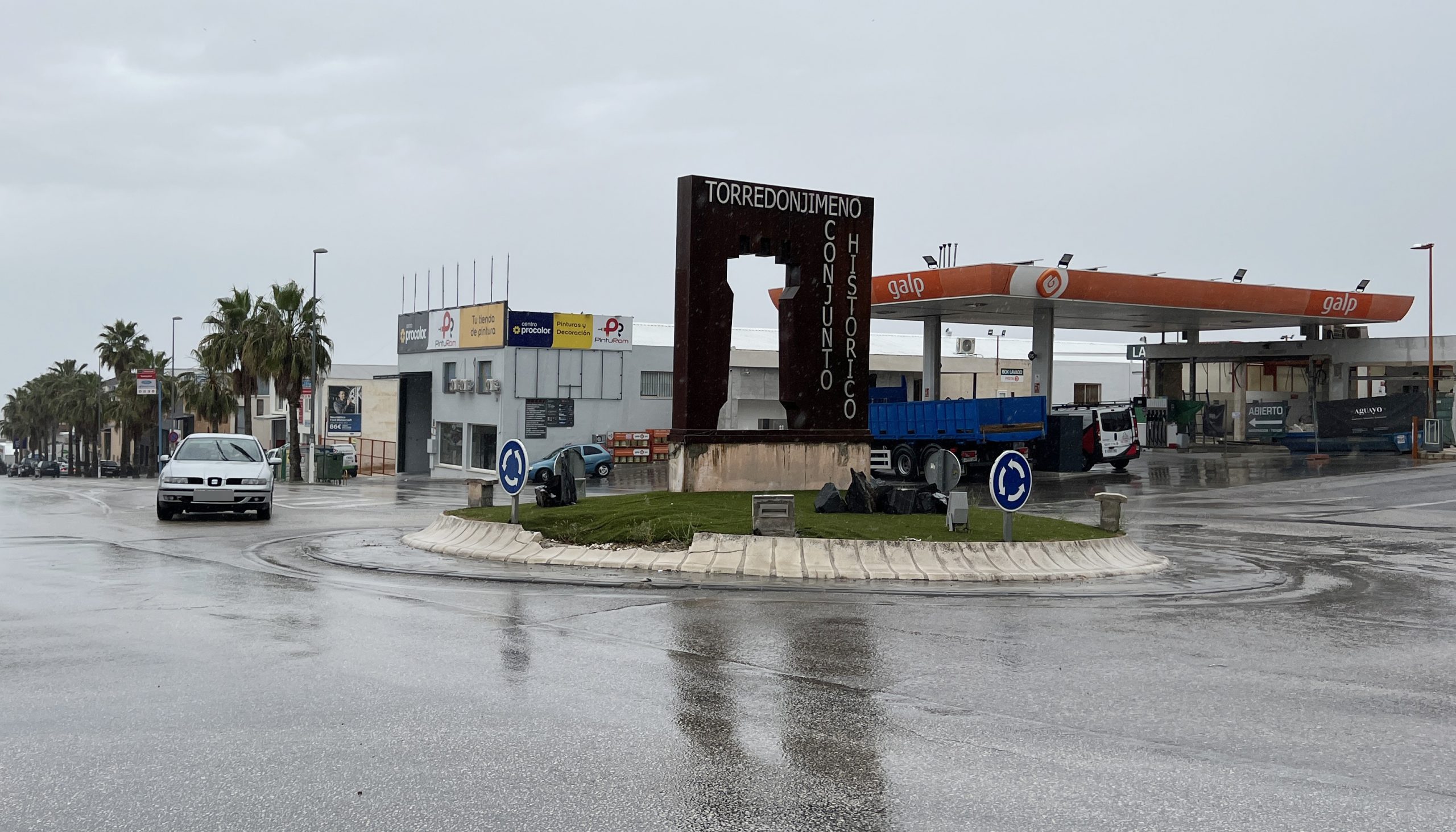 El año nuevo llega con lluvia y frío a Torredonjimeno: la Aemet anuncia mínimas de hasta -1ºC