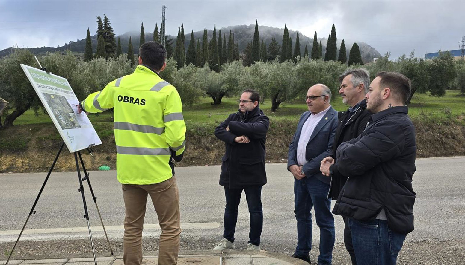 Diputación destinará 164.000 euros a mejorar la seguridad vial en el acceso a Jamilena