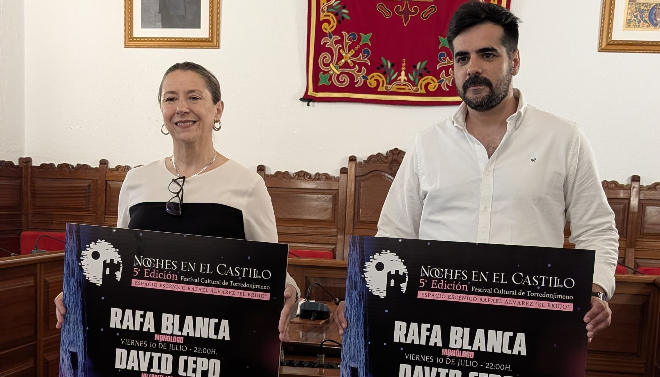 Presentada la V edición de “Noches en el Castillo” con un cartel de primer nivel para llenar de humor las noches de julio en Torredonjimeno