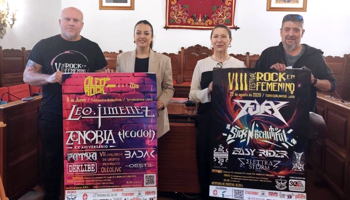 Torredonjimeno celebra una década de Oleo Rock y refuerza su apuesta por el Rock Femenino