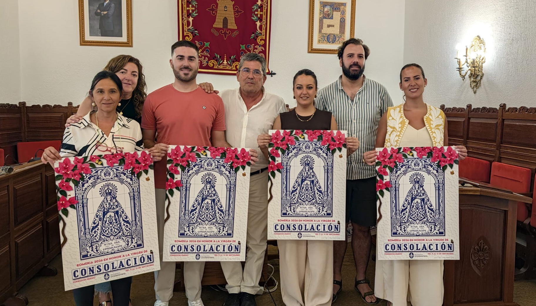 El Ayuntamiento de Torredonjimeno presenta el cartel y la programación de la Romería 2026 en honor a la Virgen de Consolación