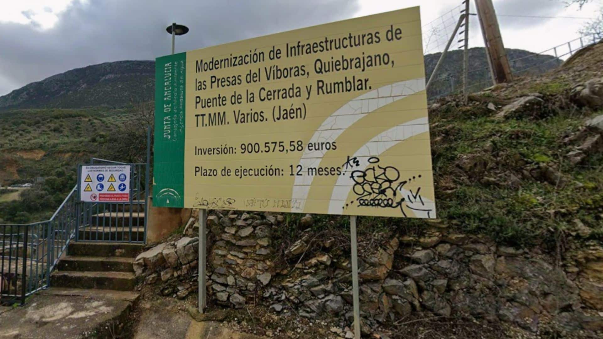 El PSOE acusa a la Junta de mantener paralizadas las obras del sistema Víboras-Quiebrajano