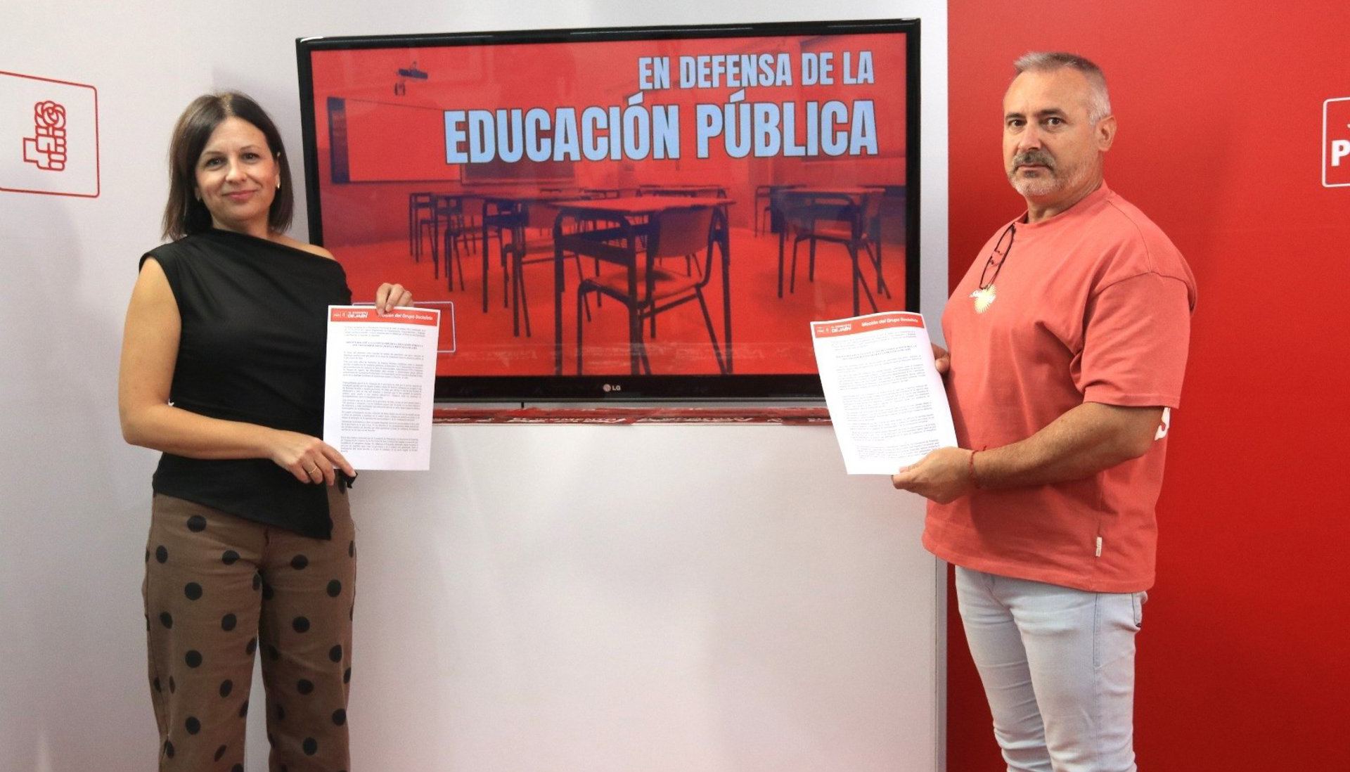 El PSOE defenderá la educación pública y el transporte escolar vía moción en ayuntamientos y Diputación